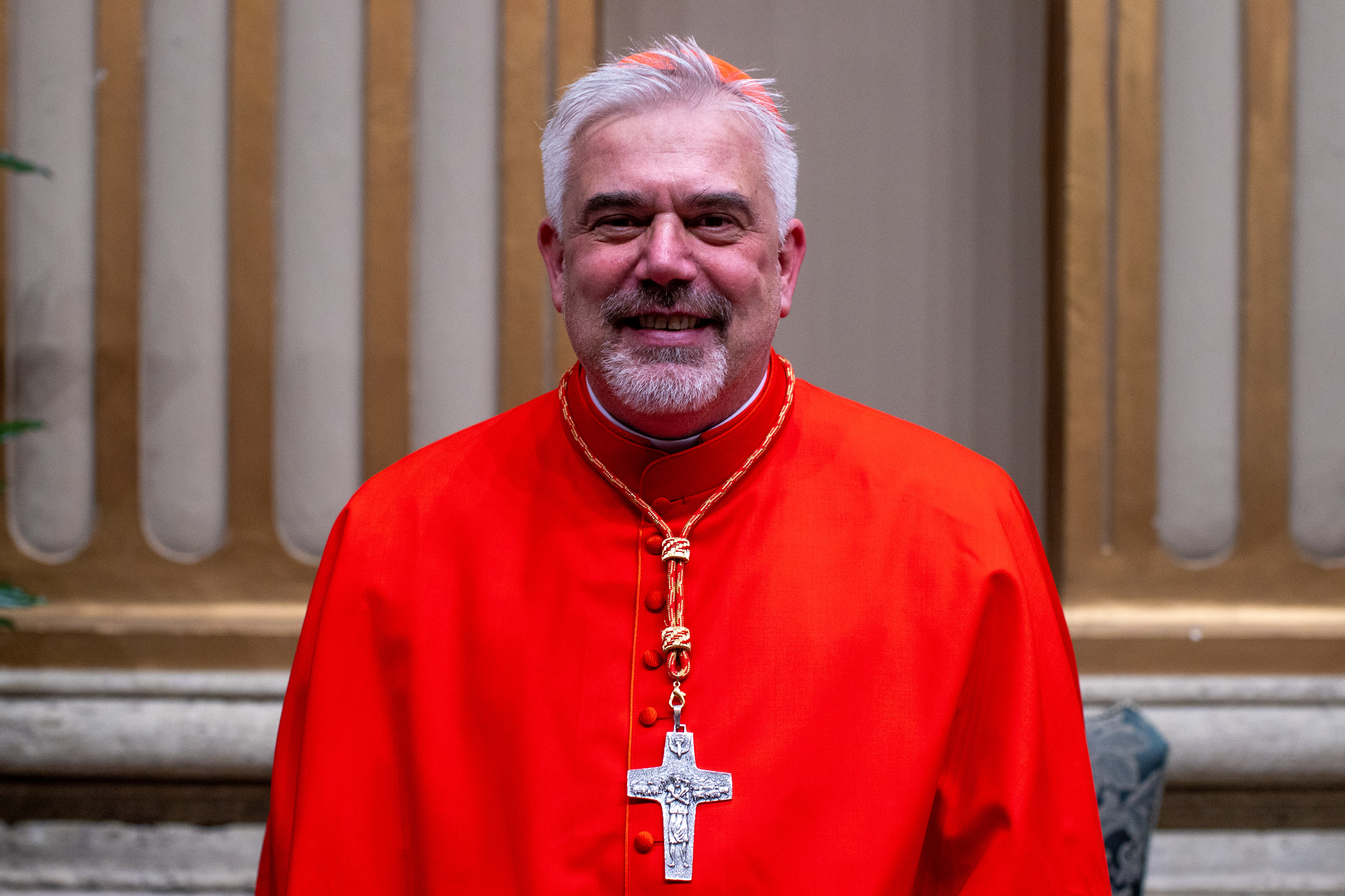 Cardinal Fabio Baggio, CS, pro-prefect of the Dicastery for Promoting Integral Human Development, was created a cardinal by Pope Francis during the consistory at St. Peter’s Basilica on Dec. 7, 2024. | Credit: Daniel Ibañez/EWTN News