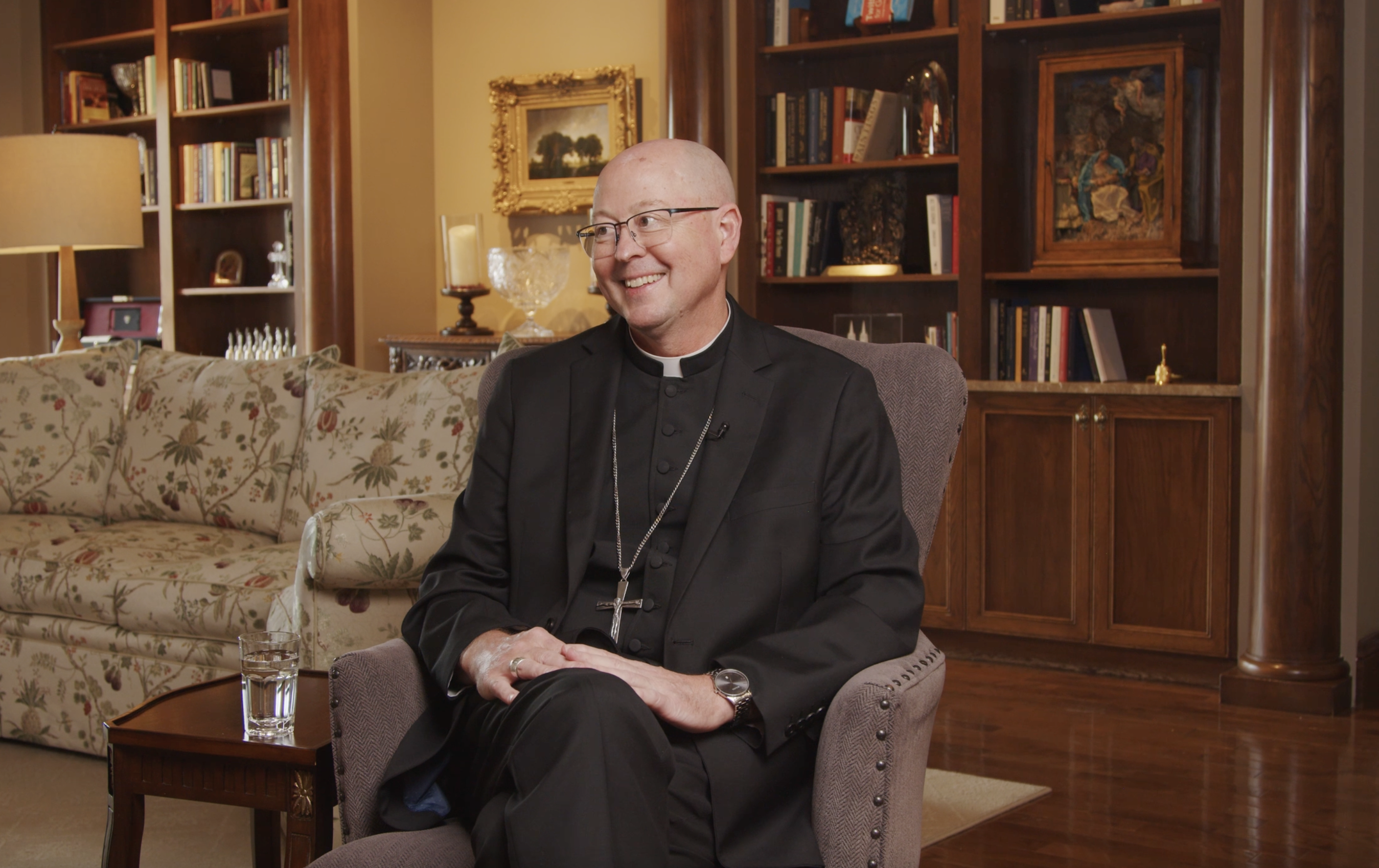 Archbishop James Golka of Denver speaks to EWTN News during a sit-down interview in Denver, Colorado in June 2026. | Credit: EWTN News screenshot / Francesca Fenton