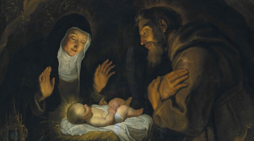 Celebrating Christmas in July, Compliments of St. Francis of Assisi