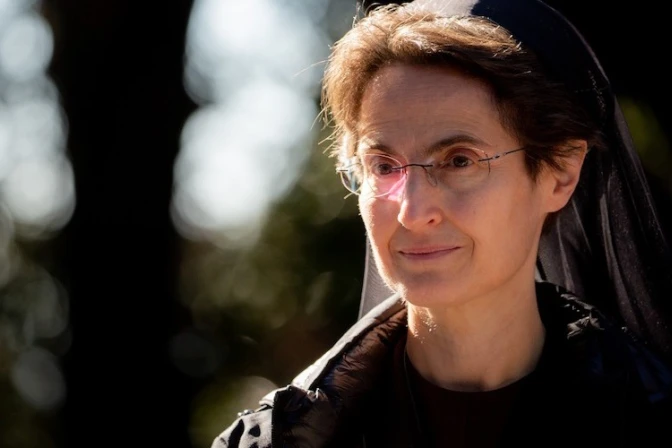 Sister Raffaella Petrini. | Credit: Daniel Ibáñez/EWTN News