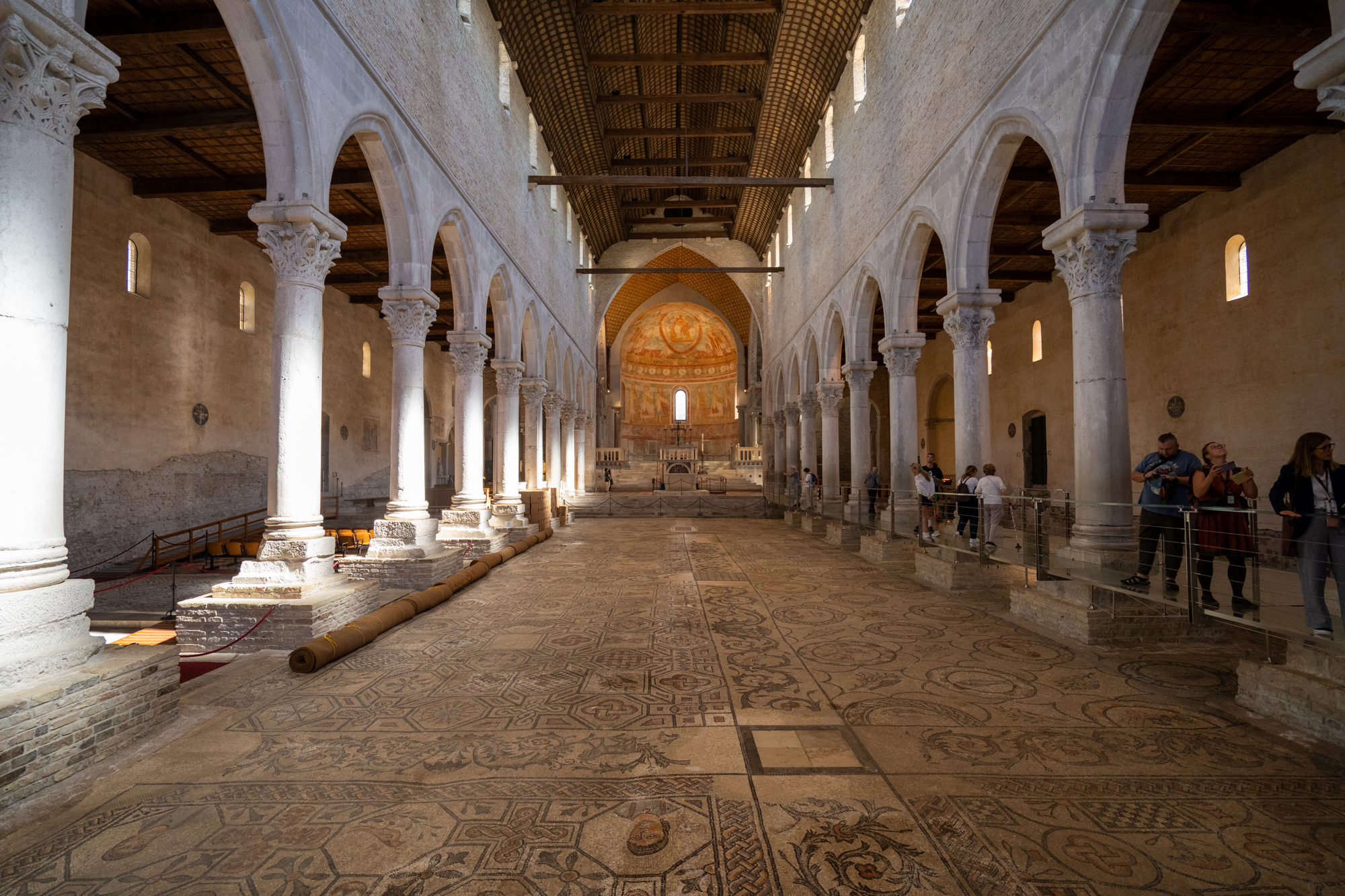 The Basilica of Aquileia, home to the largest and best preserved early Christian mosaic in the Western world. | Credit: Photo courtesy of Tseng Kuang Yi