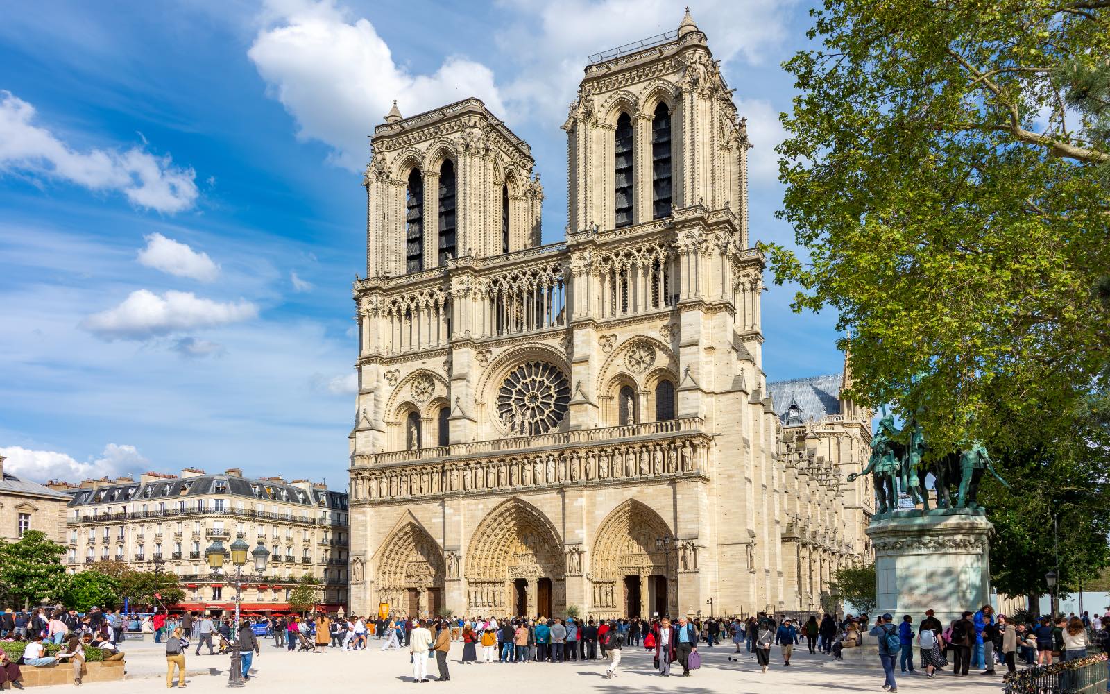 Notre Dame Cathedral in Paris, France | Credit: Mistervlad/Shutterstock