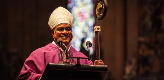 India-born bishop in Germany sees his role as giving migrants 'a face'