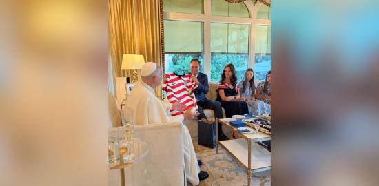U.S. ambassador describes July 4 dinner with Pope Leo XIV
