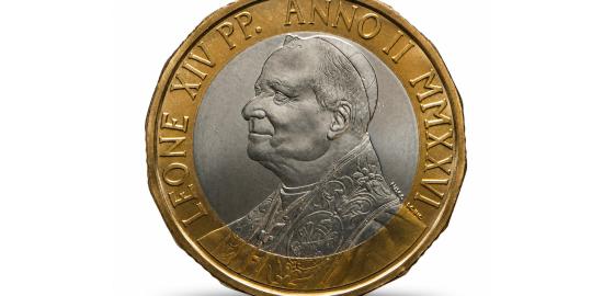 Pope Leo XIV’s face featured on new set of Vatican coins