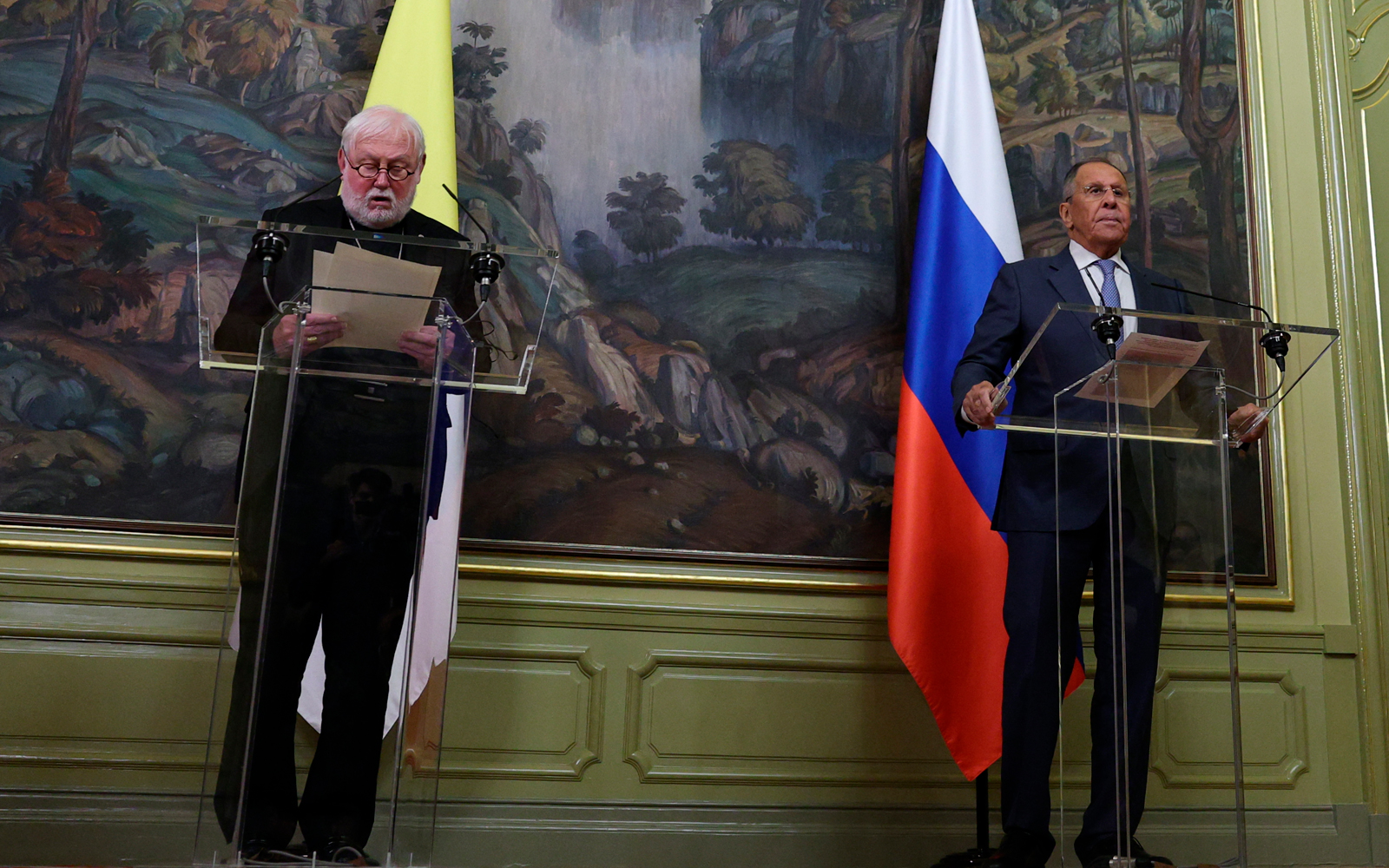 Vatican diplomat says Moscow mission focused on peace despite no concrete breakthrough