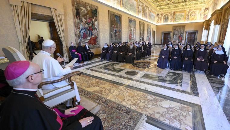 Pope Leo XIV to Poor Clare nuns: Lack of vocations should renew your commitment