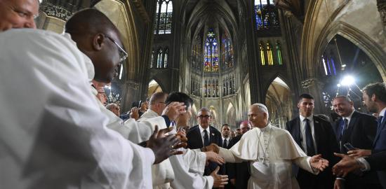 PHOTOS: Pope Leo XIV’s final day in France