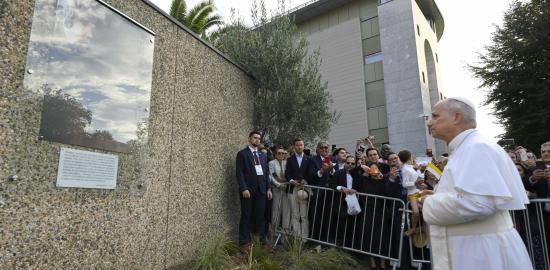 Pope Leo meets French abuse victims in Lourdes