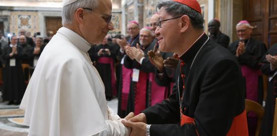 Cardinal Tagle elected new dean of the College of Cardinals