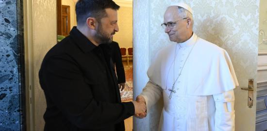 Pope Leo XIV speaks with Zelenskyy about humanitarian ceasefire in Ukraine